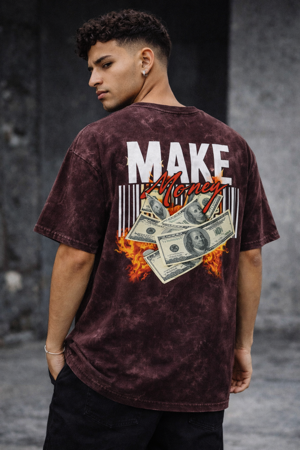 Cold Theory - Make Money Oversized Tee