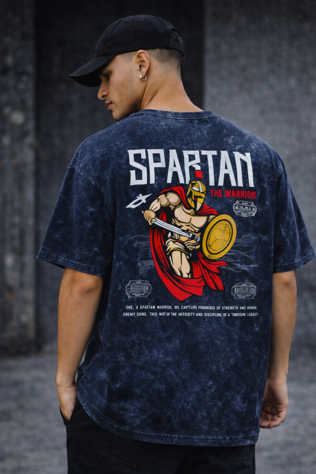 Cold Theory - Spartan Warrior Oversized Tee